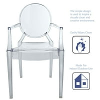 Set stolica za blagovanje od prozirnog