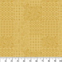 David Textiles, Inc. 44 pamučni boemski kerchief šivanje i zanatska tkanina yd by the Bolt, zlato