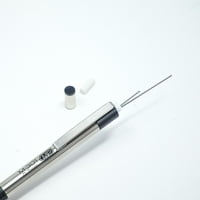 54010 mehanička olovka od nehrđajućeg čelika s crnim naglascima na kućištu