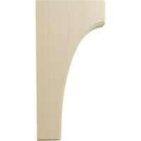 Ekena Millwork 3 4 W 6 D 12 H Clarksville Bracket, Rubberwood