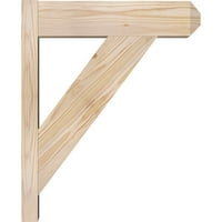 Ekena Millwork 5,50 W 18 D 22 H Tradicionalni glatki zanatlije, Douglas FIR