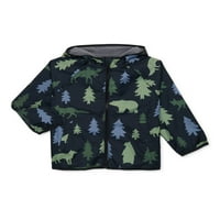 Vjetrootporna kišna jakna za dječake, veličine 4 i haskija