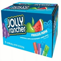 Jolly Rancher ASSORTED FLOVORS FEETOR POPS, FL. Oz., Brojanje