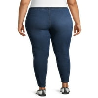 Ženske Jeggings od rastezljivog trapera Plus size A-Line