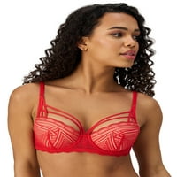 Obožava Adore Me Women's Tessa Geo Lace Contour Donderwire grudnjak, veličine 32B do 40DD