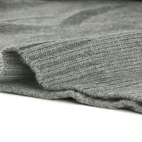Jedinstvene ponude ženske plus veličine dugih rukava otvoreni prednji džemper kardigan