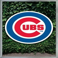 Chicago Cubs - Poster zida logotipa, 22.375 34