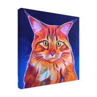 Zaštitni znak likovna umjetnost 'Cosmo Pet Cat' platno umjetnost Dawgart