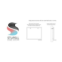 Stupell Industries slave ljepotu modernu galeriju za slikanje zamotanog platna za tisak zidne umjetnosti, dizajn Albena Hristova