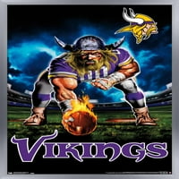 Minnesota Vikings - Poslani plakat za stajalište, 22.375 34
