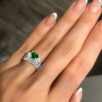 Prstenovi za tinejdžere ženski prsten sa šarenim cirkonom vjenčani nakit prstenovi veličine legure 6-poklon za prst