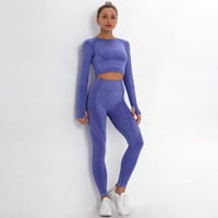 Ženske hlače gornja odjeća nova modna ženska jednobojna sportska odjeća za podizanje bedara fitness trčanje joga odijelo visokog