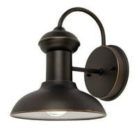 1-brončana Vintage Zidna svjetiljka utrljana laganim uljem