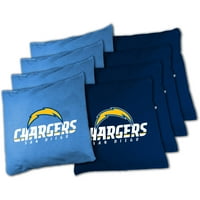 Wild Sports NFL San Diego Chargers XL Bean Bag Set