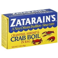 Zatarain's Shrimp & Crab Boil začin, kutija