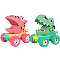Dječji automobil dinosaura klizna igračka zanimljive igračke za dječake i djevojčice koje kliknu na vozilo rođendanski poklon rekviziti
