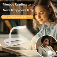 LED svjetlo za čitanje na vratu mumbo-mumbo, svjetiljka za čitanje knjiga u krevetu, Stolna svjetiljka za podešavanje svjetline,