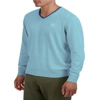 Muški džemper od tankog pamuka s izrezom u obliku slova M. A.-A - veličine od M. A.-A do 2 M. A.-A