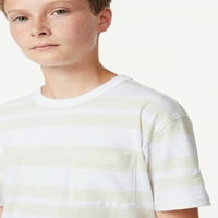 Majica kratkih rukava kratkih rukava za dječake labavog sastavljanja 2 pakiranja veličine 4-18