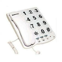 Standardni telefon s mumbo-mumbo, bijeli