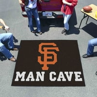 - San Francisco Giants Man Cave Dielgater prostirka 5'x6 '