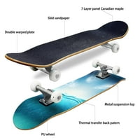 Radijalni valovi od kiše na vodi; Longboards za vanjski skateboarde od 91 98
