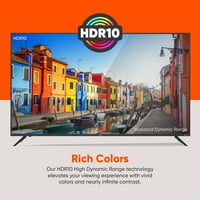 onn. 50 ”klasa 4K UHD LED Roku Smart TV HDR