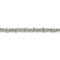 Izvorna srebrna bizarna bizantska ogrlica od srebra