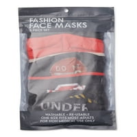 Modna maska za lice s putokazom, 5 pakiranja