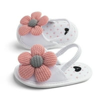 Sandale za slobodno vrijeme s cvjetnim uzorkom s dječjim potplatom mekane cipele za malu djecu Dječje cipele