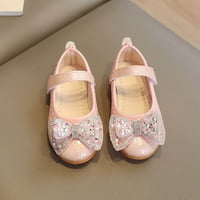 Sandale za djevojčice od 91 inča modne ljetne sandale za bebe Ležerne ravne cipele za djevojčice lagana udica od rhinestona i šljokica