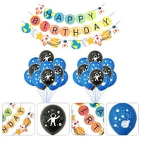 Rođendanski balonski Set, rođendanski banner, Pribor za rođendanske zabave