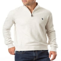 S. Polo ASN. Muški džemper s četvrtim patentnim zatvaračem, do veličine 3 inča