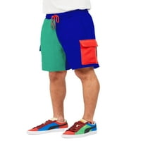 Muške kratke hlače za plažu, donji dio u boji, elastični pojas, sportske mini hlače, Ležerne ljetne kratke trenirke, svečana zelena,