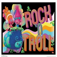 Trendovi International Trolls Black Light Poster 23 35