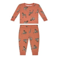 Petit Lem Toddler Girl dvodijelna pidžama set