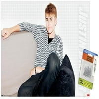Zidni poster Justin Bieber - Chillin s gumbima, 14.725 22.375