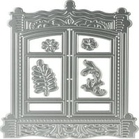 Couture estetski rez, folija i utiskivanje-barokni okvir prozora