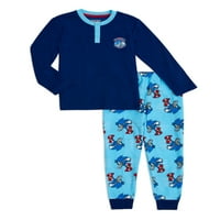 Pidžama Set za dječake s dugim rukavima, 2 komada, veličine 4-12
