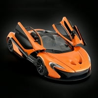 Sportski automobil od legure, statički model automobila u narančastoj boji