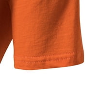 Muške košulje uklopljene Ležerne jednobojne kratke rukave džep na kopčanje odbijeni Ovratnik Bluza za vježbanje na otvorenom izdržljiva