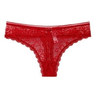 Donje rublje seksi bikini Donje rublje za žene-Seksi donje rublje šuplje površine crvene veličine