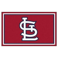 - St. Louis Cardinals 'STL' 4'x6 'prostirka