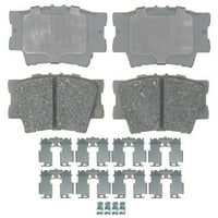 Set kočionih obloga Delco 14D1212CH, stakleno keramička zamjena OE Pogodan za odabir: 2006 - TOYOTA RAV4, 2007 - TOYOTA CAMRY