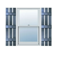 12 59 Builders Choice Vinil Tri ploča razmaknute prozore, W zatvarači, plavi
