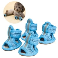 Ljetne prozračne kućne čizme za pse mrežaste sandale cipele za pse protuklizne tenisice Proizvodi za kućne ljubimce-veličina 5