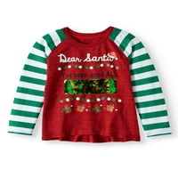 Dragi Djed Mraz Reverzibilni božićni džemper