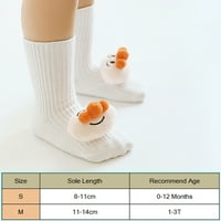 Mekane čarape za malu djecu heklane čarape protiv klizanja 3th čarape za dječake i djevojčice