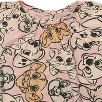 Disney Marie Aristocats za bebe djevojčice romper i odjeću za glavu, 3-komad, veličine 0 3- mjeseci