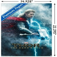 Marvel Cinematic Universe - Thor - The Mračni svijet - plakat s jednim platenim zidom, 14.725 22.375